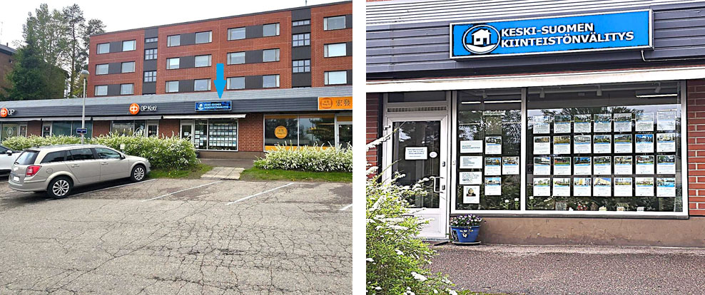 Kiinteistovalittaja_Keuruu_toimiston_sijainti